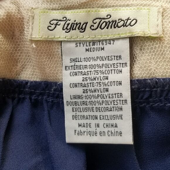 Flying tomato Women's shirt Size M blouse - Picture 6 of 6